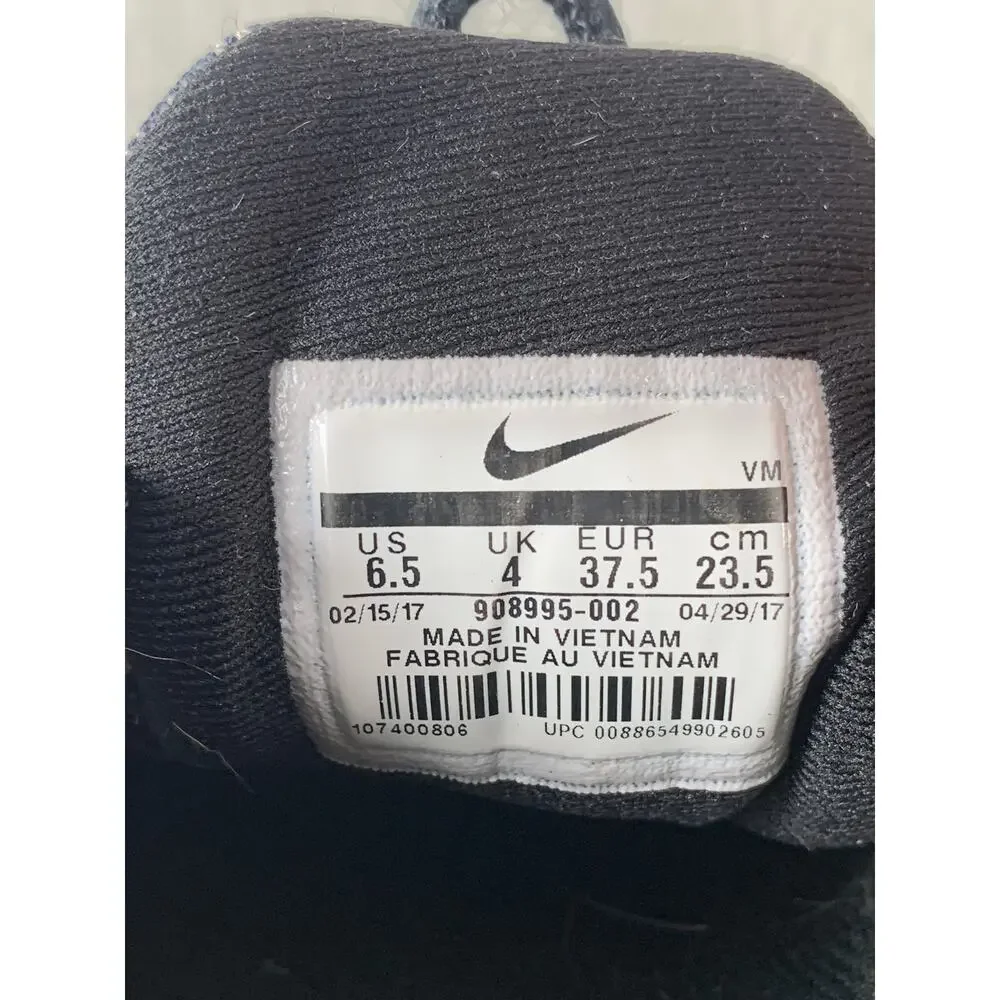 Nike Flex Contact Women’s Size 6.5 Black White Oreo Workout Shoes 908995-002